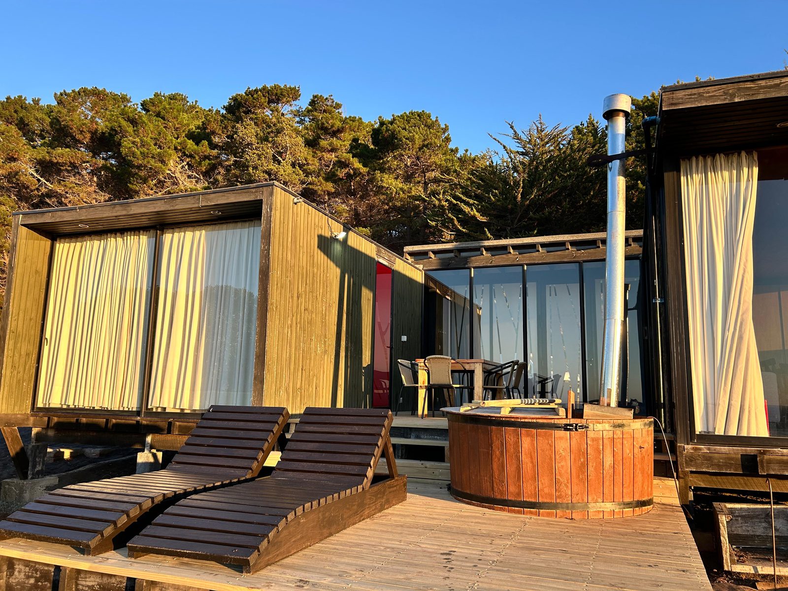 Cabaña Las Brisas frente al mar en Olas de Matanzas