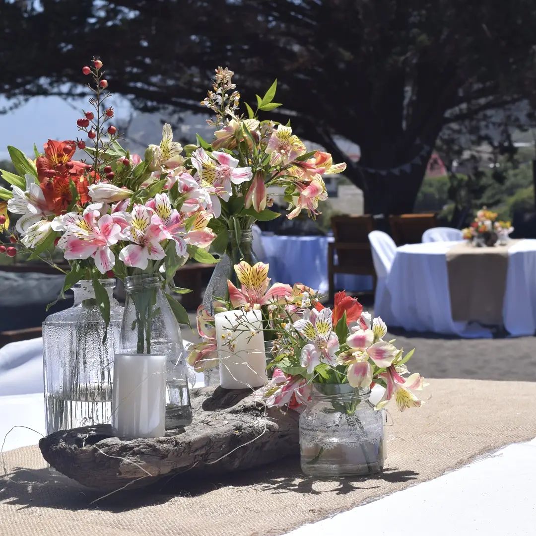 Centros de mesa florales