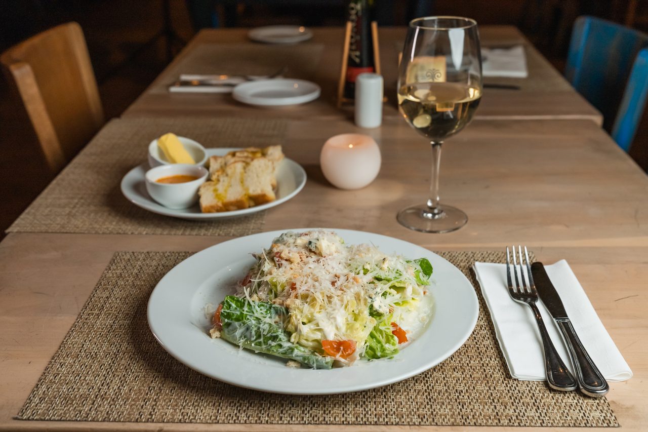 Plato del Restaurant Marvento