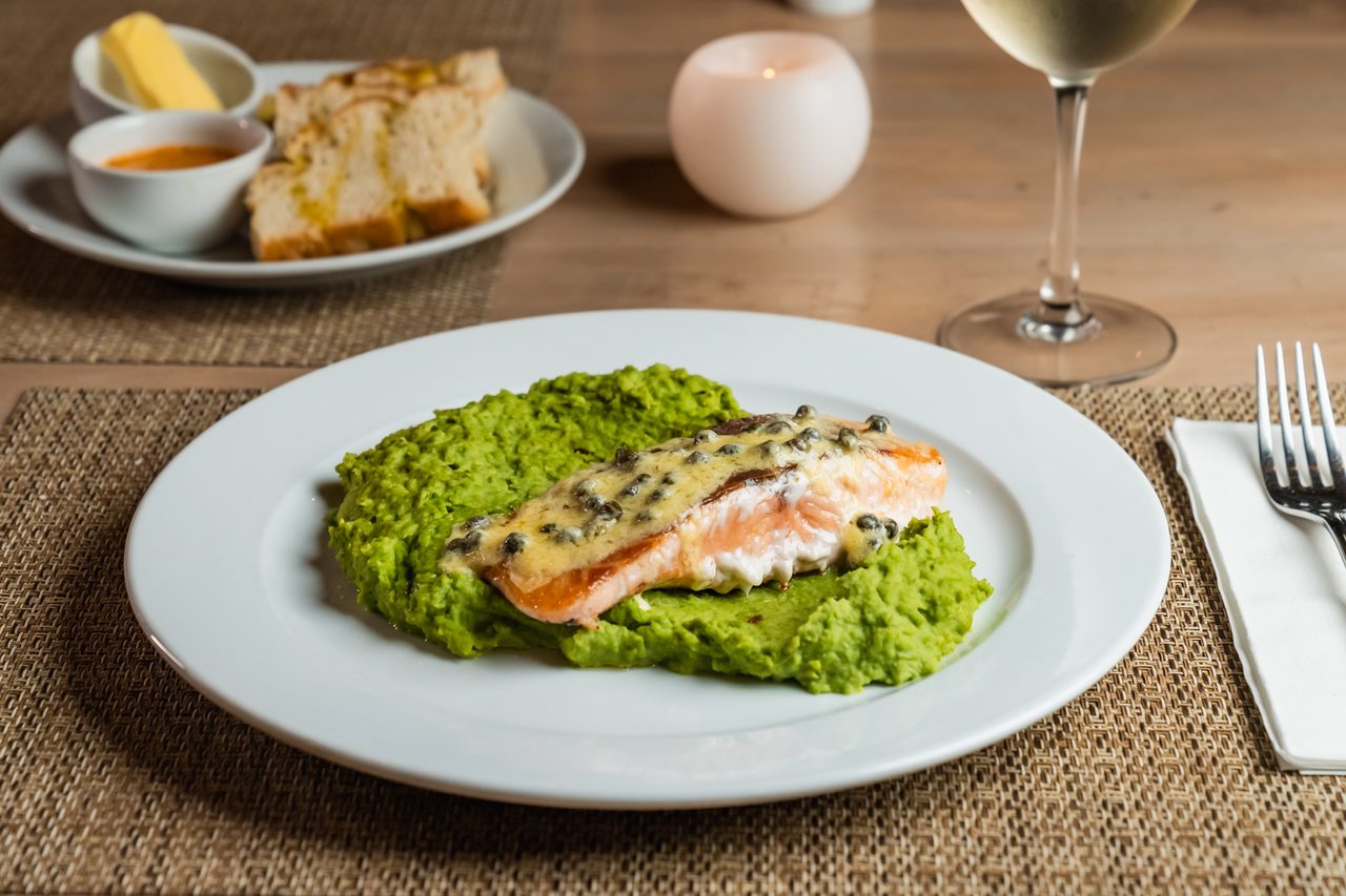 Plato del Restaurant Marvento