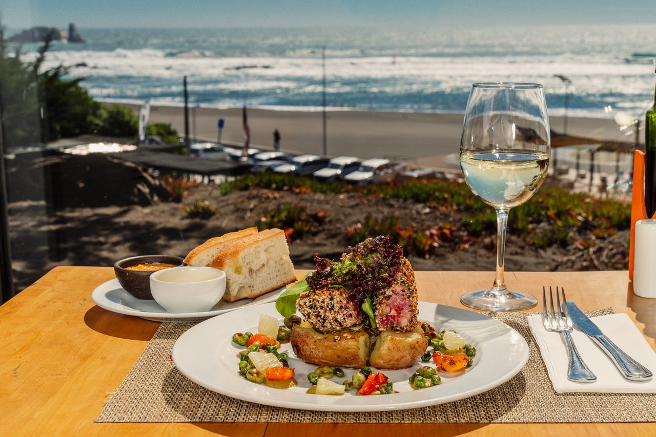 Plato del Restaurant Marvento