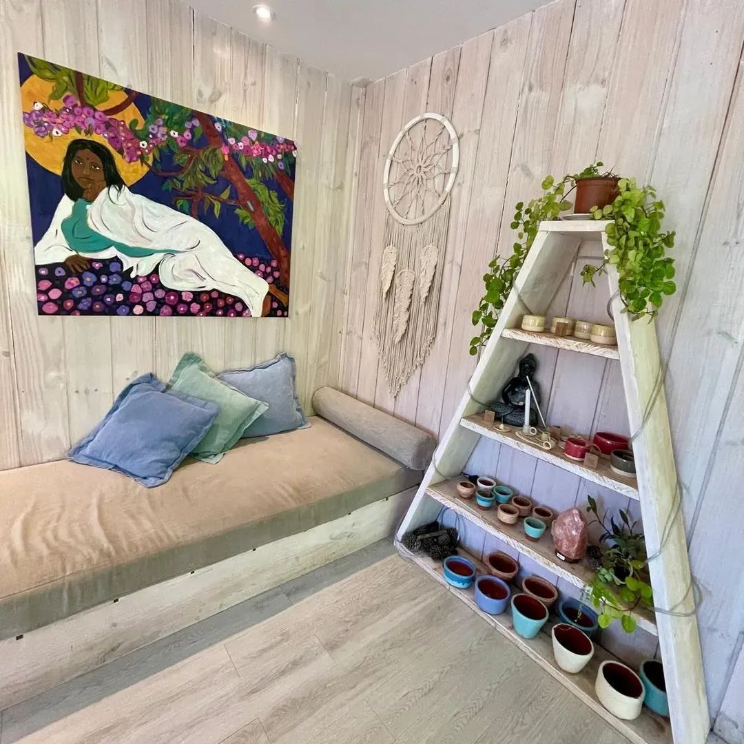 Sala de descanso del spa